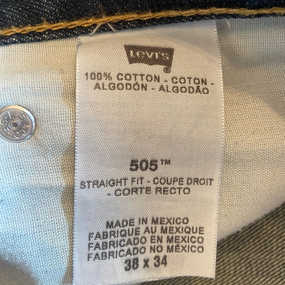 VTG Levi’s 505 red tab men’s straight leg jeans - Picture 5 of 8